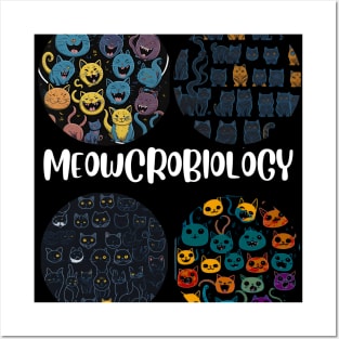 Meowcrobiology Posters and Art